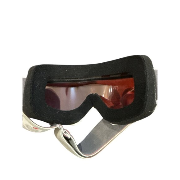 Bollé White Ski & Snowboard Goggles Red-Tinted Lens & Adjustable Strap Pre-Own - Picture 4 of 8